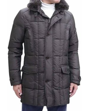 Moorer Valente-Km Quilted Down Jacket - Gray