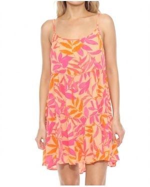 Pj Salvage Tropical Punch Lounge Dress - Orange