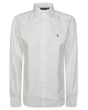 Polo Ralph Lauren Ls Crlte Oxford Shirt - White