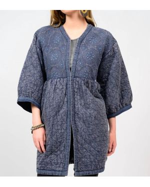Ivy Jane Courtney Embroidered Top - Blue