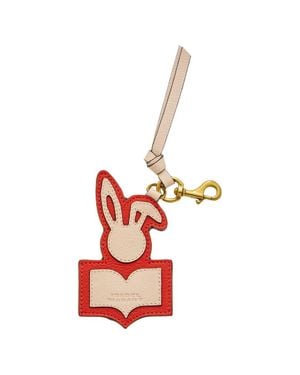 Isabel Marant Bunny Leather Key Holder - White