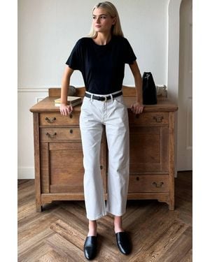 Emerson Fry Barrel Jeans - White