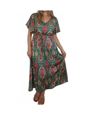 NIBI MTK Carter Midi Dress - Green