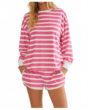 Beach Riot Cyra Cover-Up Top - Pink
