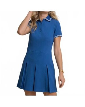Southern Tide Isabelle Polo Dress - Blue