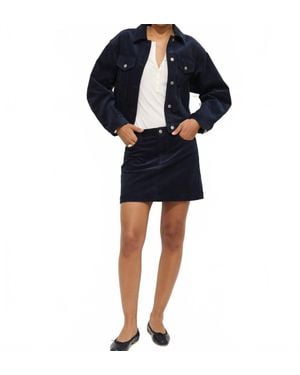 Alex Mill Camden Corduroy Skirt - Black