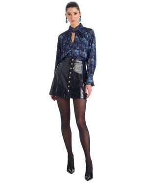 Allison Samantha Blouse - Blue
