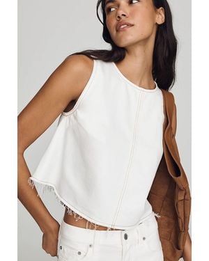 Pistola Rue Popover Top - White