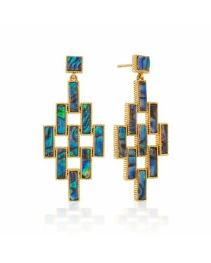 Capucine de Wulf Pathway Post Earrings - Blue