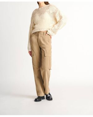 Dex Dylan Cargo Pants - Natural