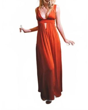 Indah Anjeli Maxi Dress - Red