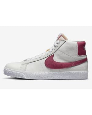 Nike Sb Zoom Blazer Mid Iso Dr8190-161 Sneaker Shoes Label Sweet Beet - Black