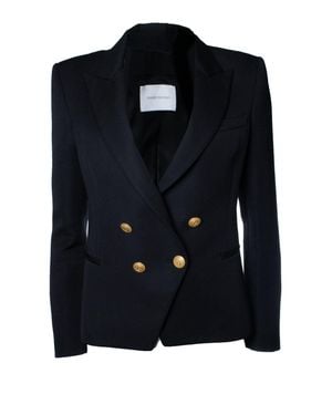 Balmain Double Breasted Blazer - Black