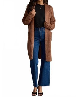 Panache Apparel Dale Knit Cardigan - Blue
