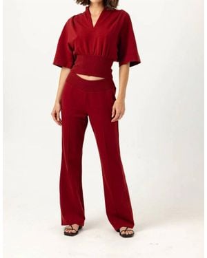 Sundays Dagne Pants - Red