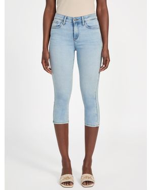 Guess Violeta Denim Capri Pants - Blue