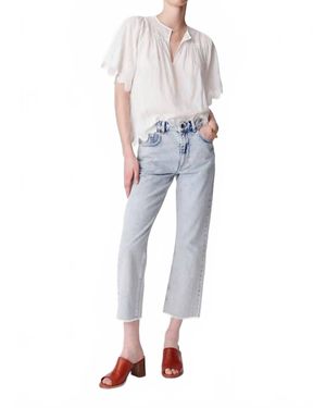 Vanessa Bruno Biarritz Cropped Jeans - Blue