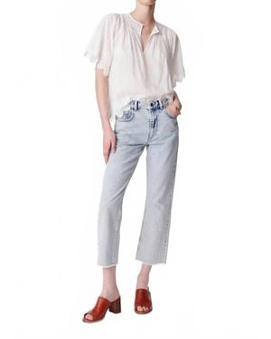 Vanessa Bruno Biarritz Cropped Jeans - Blue