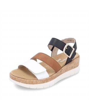 Remonte Wedge Sandal - Metallic