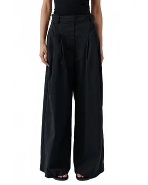 St. Agni Adjustable Palazzo Pants - Black