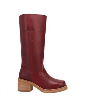 Dan Post Vagabond Leather Boot - Red