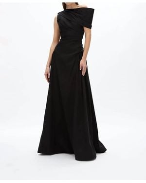Rachel Gilbert Banksia A-Line Gown - Black
