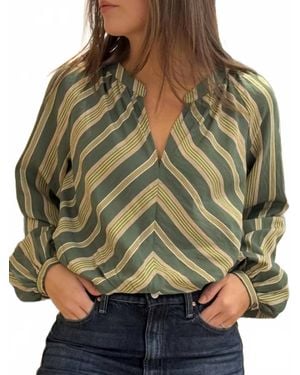 Xirena Julien Long Sleeve Top - Green