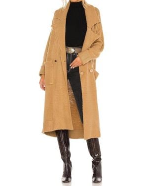 Show Me Your Mumu Melrose Sweater Jacket - Metallic