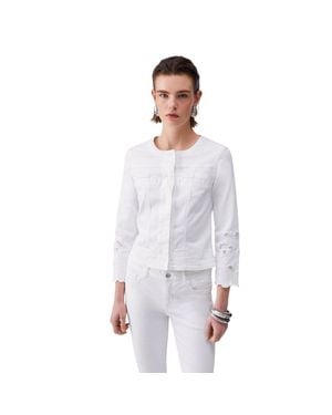 Liu Jo Cotton Jacket - White