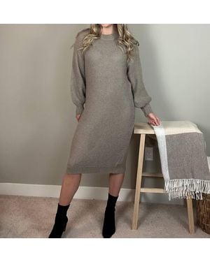 Bluivy Mandy Sweater Dress - Gray