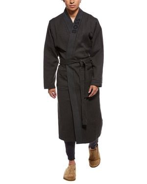 BOSS Waffle Robe - Black