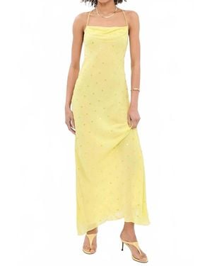 Bec & Bridge Arielle Slip Maxi Dress - Yellow