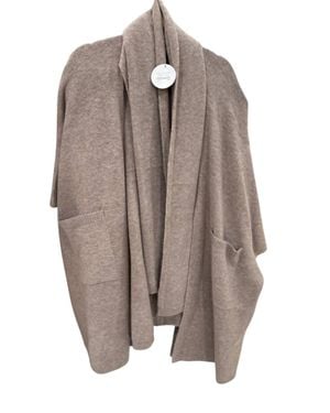 LABIZ Fashion Open Front Kimono - Brown