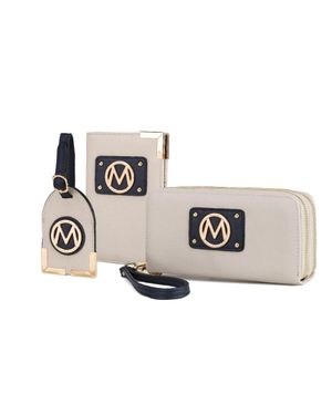MKF Collection by Mia K Darla Travel Gift For Set - White