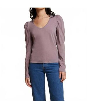 Nation Ltd Elizabeth Slim Fit Top - Blue