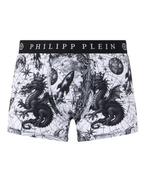 Philipp Plein Boxers Zodiac - Black