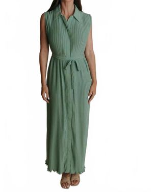 Laroque Pierce Dress - Green