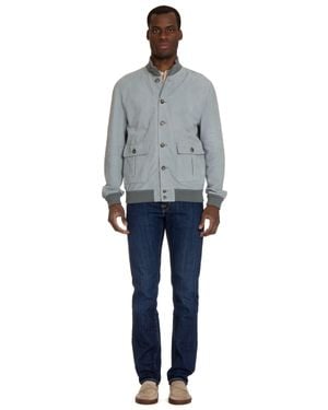 Valstar First-Quality Suede Jacket - Blue