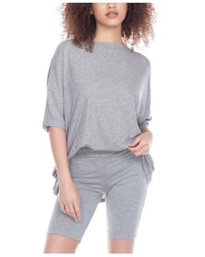 Honeydew Intimates Intimates Travel Light Short Pajama Set - Gray