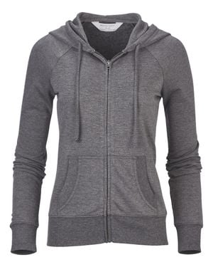 Boxercraft Dream Fleece Full-Zip Hooded Sweatshirt - Gray