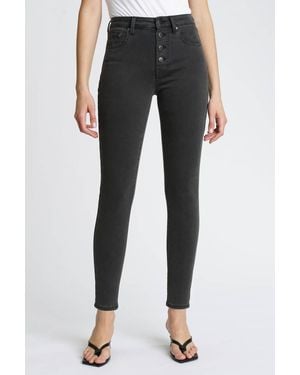 Pistola Aline High-Rise Skinny Jeans - Black