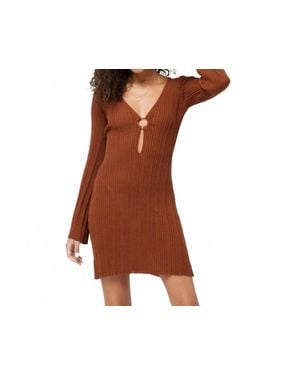LSPACE Wailea Cover Up Dress - Brown