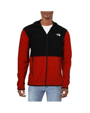 The North Face Colorblock Fleece Fleece Jacket - Red