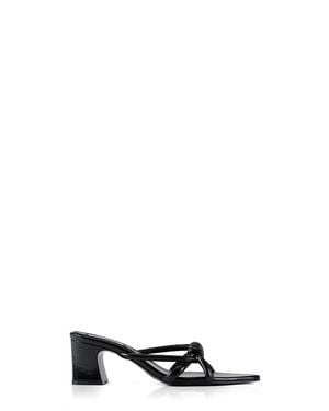 Reike Nen Noodle Knot Heels - Black