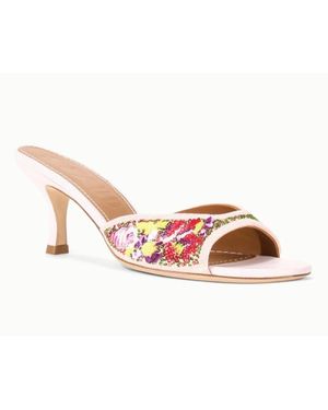 STAUD Brigitte Open-Toe Mule - Pink