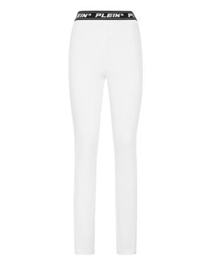 Philipp Plein Trouser - White