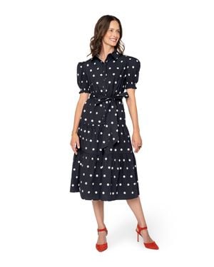 Designer Polka Dot Puff Sleeve Dresses for Women - Up to 40% off