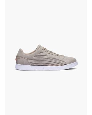 Swims Breeze Tennis Knit Shoe - Gray