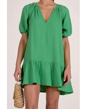 Elan Feeling Lucky Dress - Green