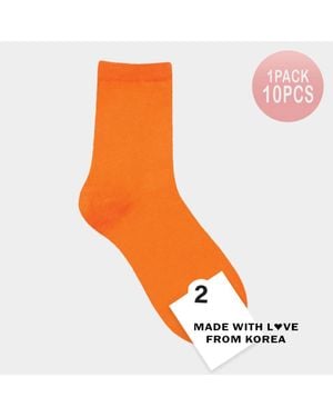 Fashnzfab 10Pairs - Orange